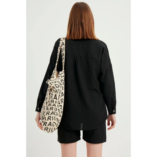 Kadın Örme Ikili Şort Takım