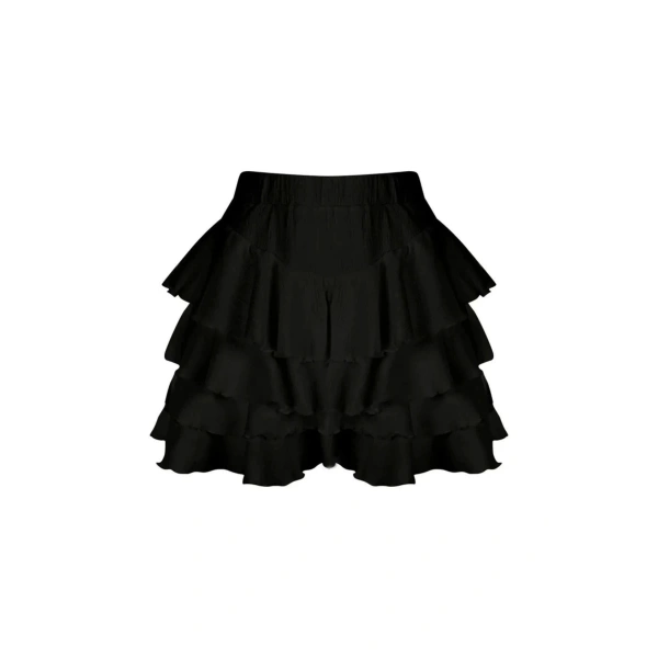 Mykonos Siyah Etek PUQQA02