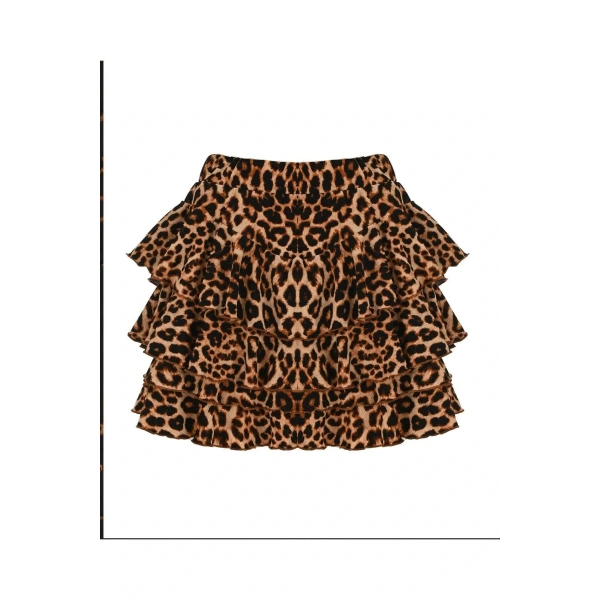 Mykonos Etek Leopar desen YENİ