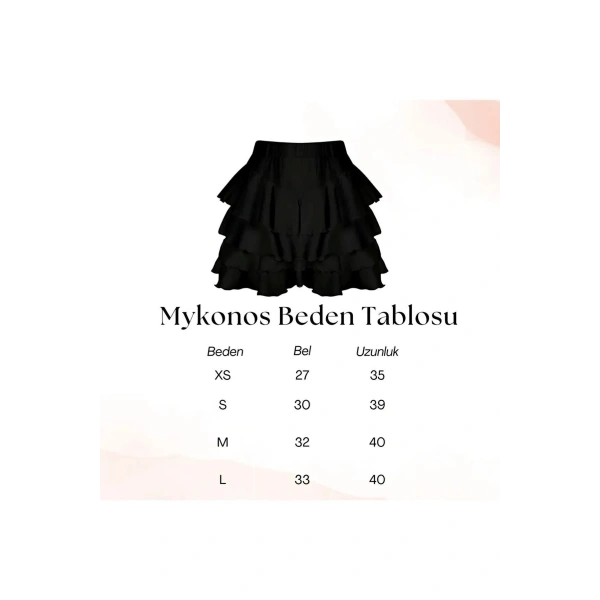 Mykonos Etek Leopar desen YENİ