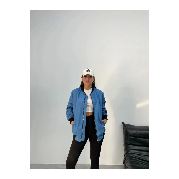 Unisex Oversize Bomber Ceket