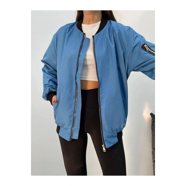 Unisex Oversize Bomber Ceket