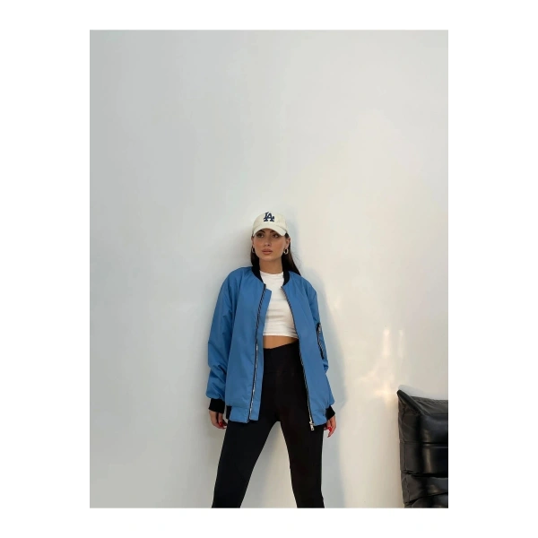 Unisex Oversize Bomber Ceket