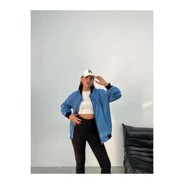 Unisex Oversize Bomber Ceket