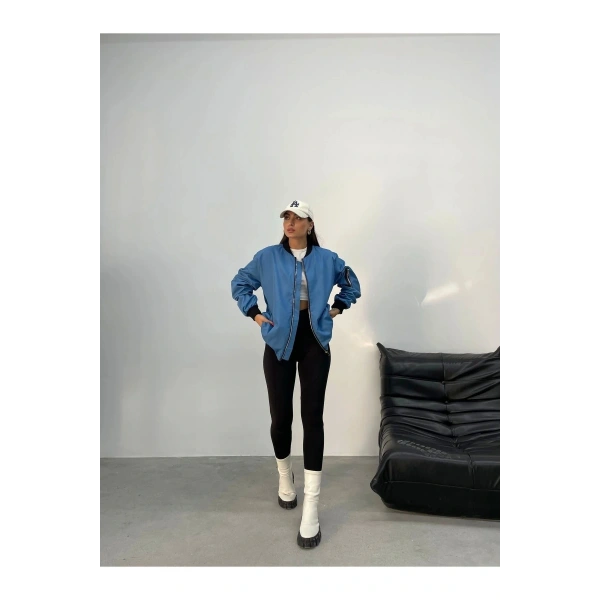 Unisex Oversize Bomber Ceket