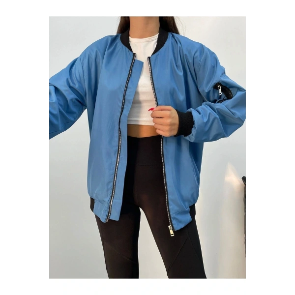 Unisex Oversize Bomber Ceket