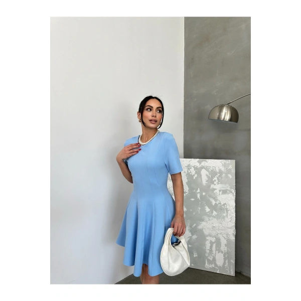 Kadın Oval Yaka Elbise