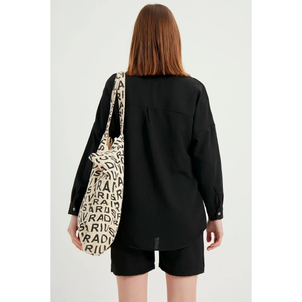 Kadın Örme Ikili Şort Takım