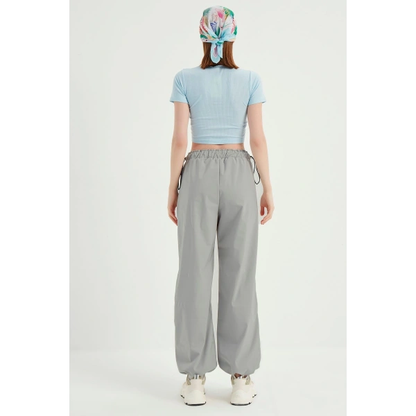 Kadın Paraşüt Kumaş Pantolon