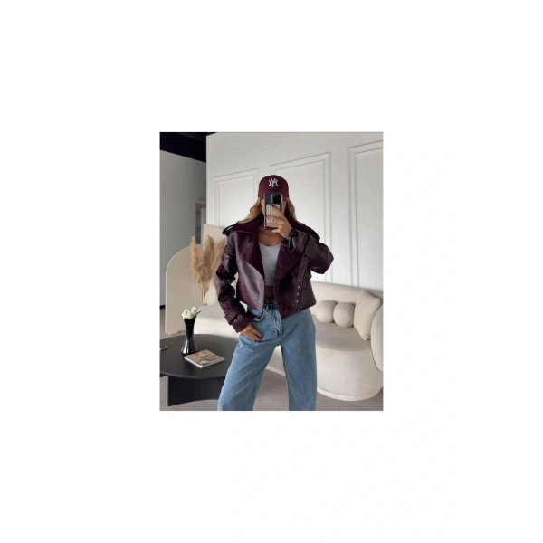Marka Model Premium Kalite Bordo Ceket