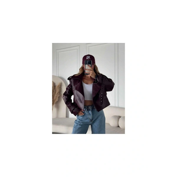 Marka Model Premium Kalite Bordo Ceket