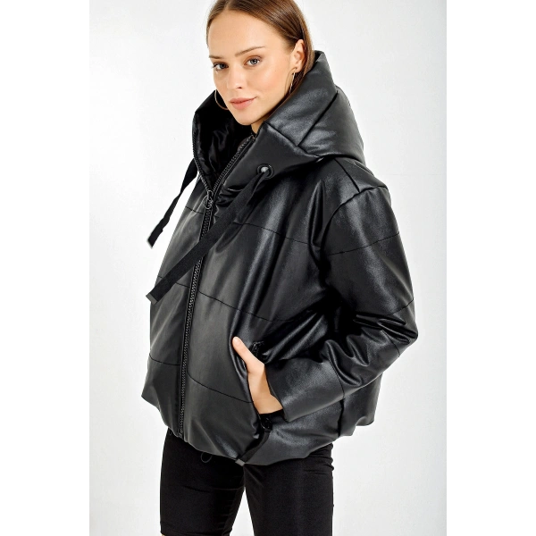 Oversize Suni Deri Mont