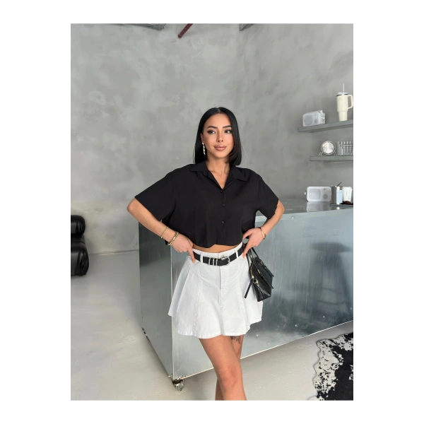 Crop Gömlek