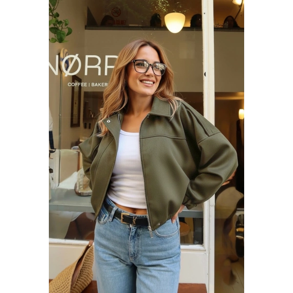 Yeni Sezon Süet Oversize Ceket