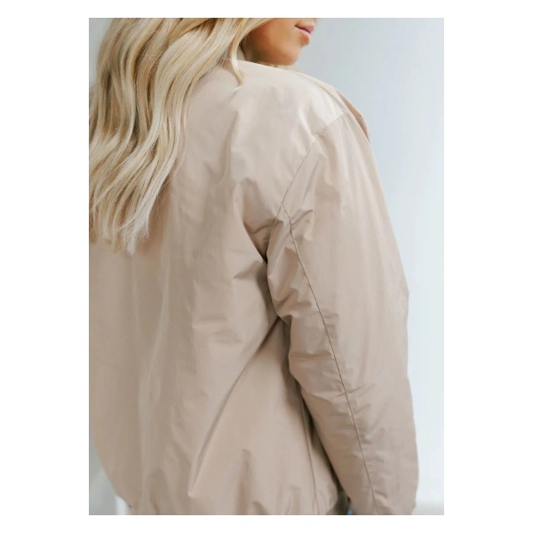 Bomber Ceket Bej
