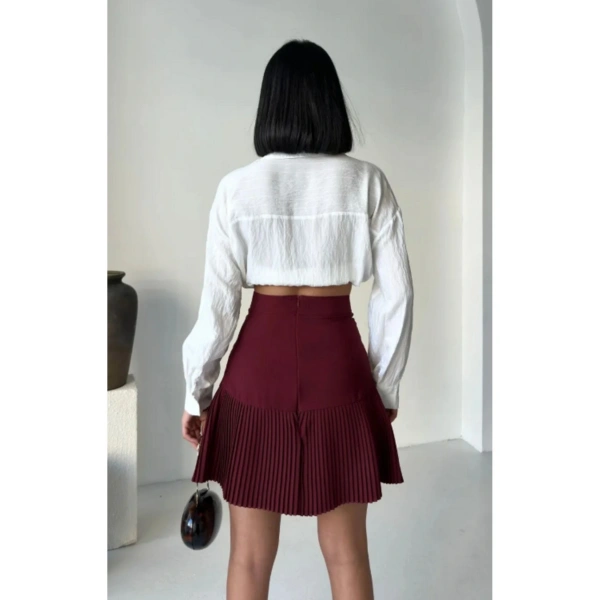 Kadın Pileli Zr Model Etek