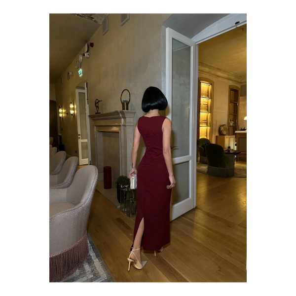 Kadın Uzun Yırtmaçlı Elbise