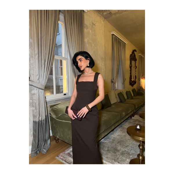 Kadın Uzun Yırtmaçlı Elbise