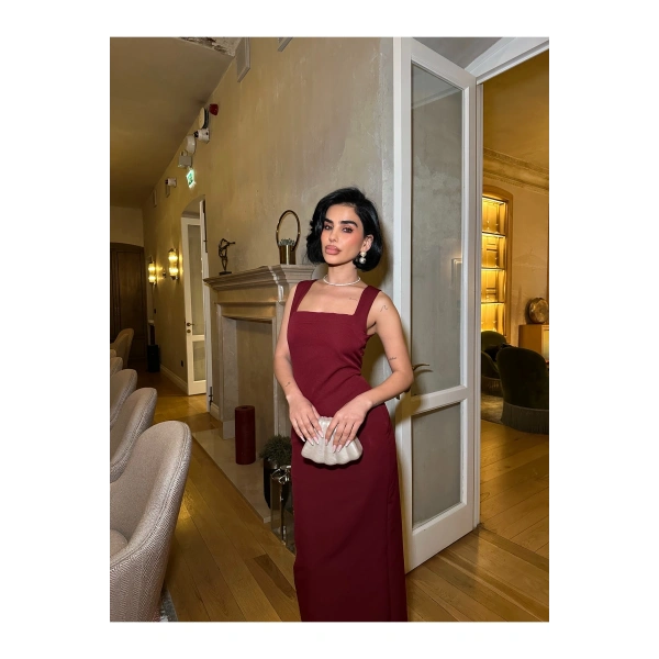 Kadın Uzun Yırtmaçlı Elbise