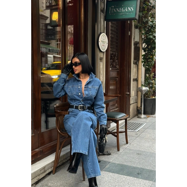 Zr Model Denim Kot Tulum