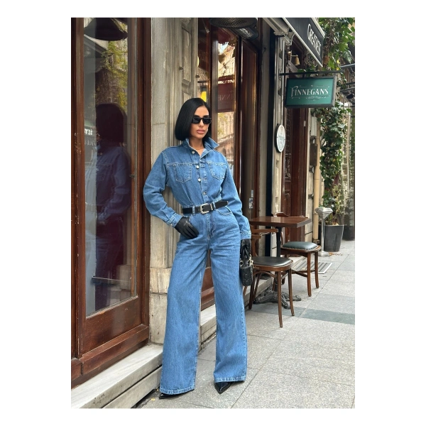 Zr Model Denim Kot Tulum