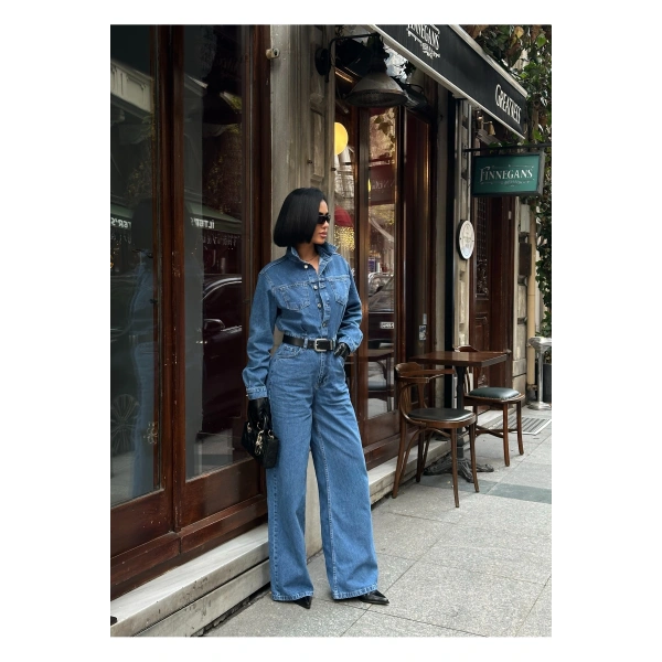 Zr Model Denim Kot Tulum