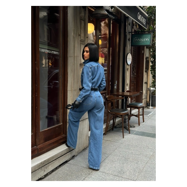 Zr Model Denim Kot Tulum