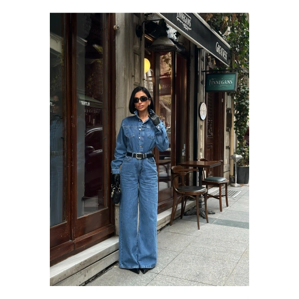 Zr Model Denim Kot Tulum