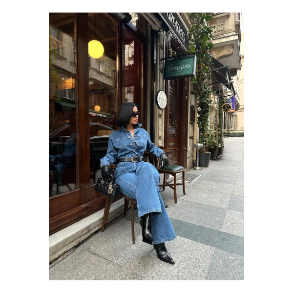 Zr Model Denim Kot Tulum