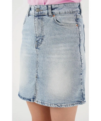 Kadın Mini Kot Etek