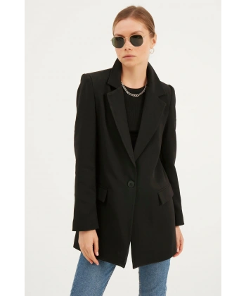 Kadın Siyah Blazer Ceket