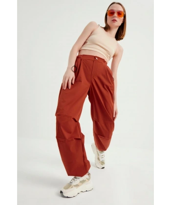 Kadın Paraşüt Kumaş Pantolon
