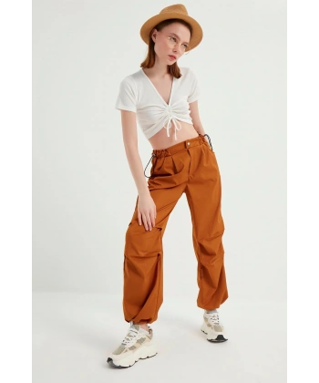 Kadın Paraşüt Kumaş Pantolon