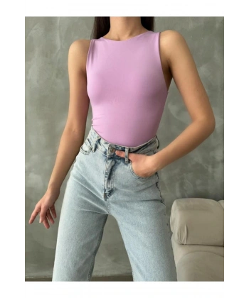 Kadın Sıfır Kollu Bodysuit
