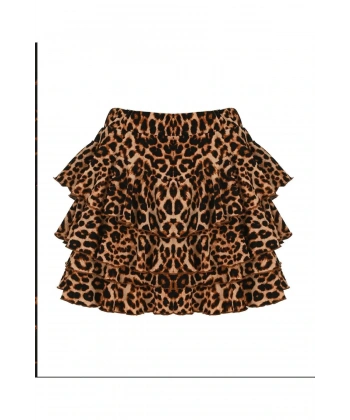 Mykonos Etek Leopar desen YENİ