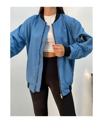 Unisex Oversize Bomber Ceket