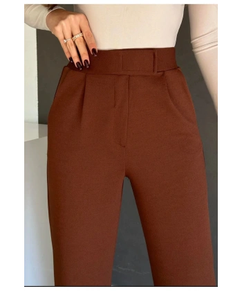 Line Kadın Likralı Cırt Kapama Palazzo Pantolon