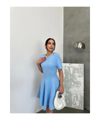 Kadın Oval Yaka Elbise