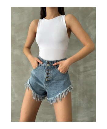 Kadın Sıfır Kollu Bodysuit