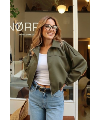Yeni Sezon Süet Oversize Ceket