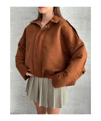 Viral Süet Bomber Ceket