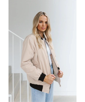 Bomber Ceket Bej
