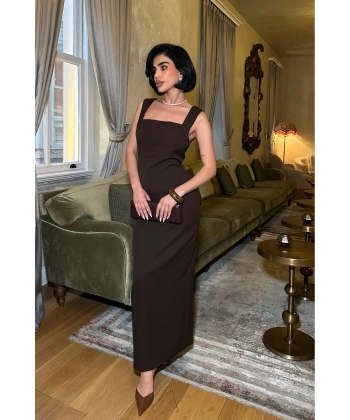 Kadın Uzun Yırtmaçlı Elbise