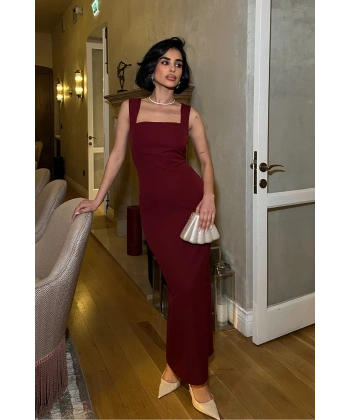 Kadın Uzun Yırtmaçlı Elbise