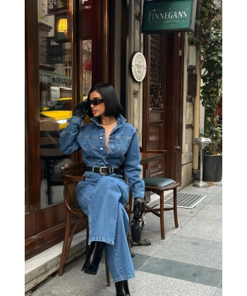 Zr Model Denim Kot Tulum