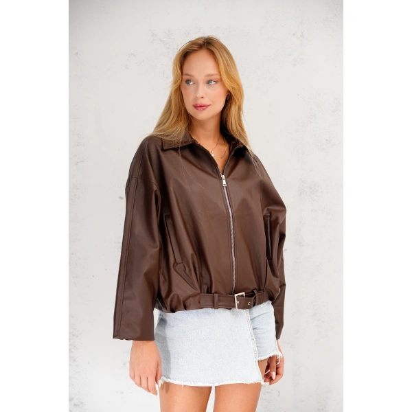 Geniş Kolu P&B Bomber Ceket