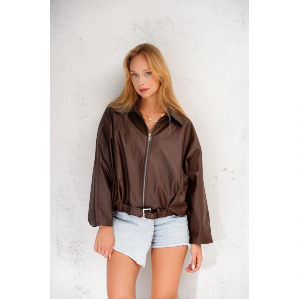 Geniş Kolu P&B Bomber Ceket