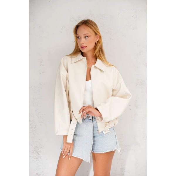 Geniş Kolu P&B Bomber Ceket