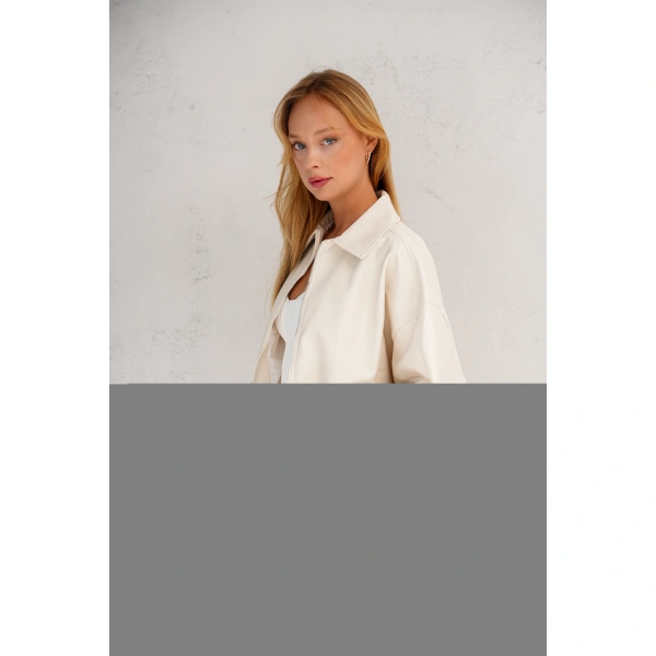 Geniş Kolu P&B Bomber Ceket