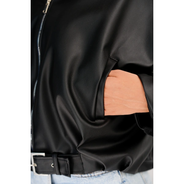 Geniş Kolu P&B Bomber Ceket